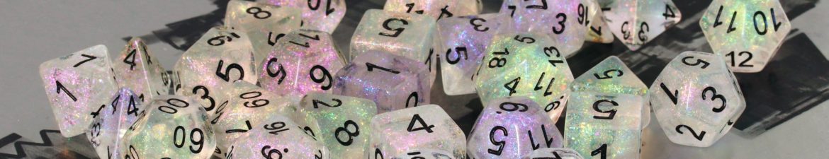 Bescon Shimmery dice