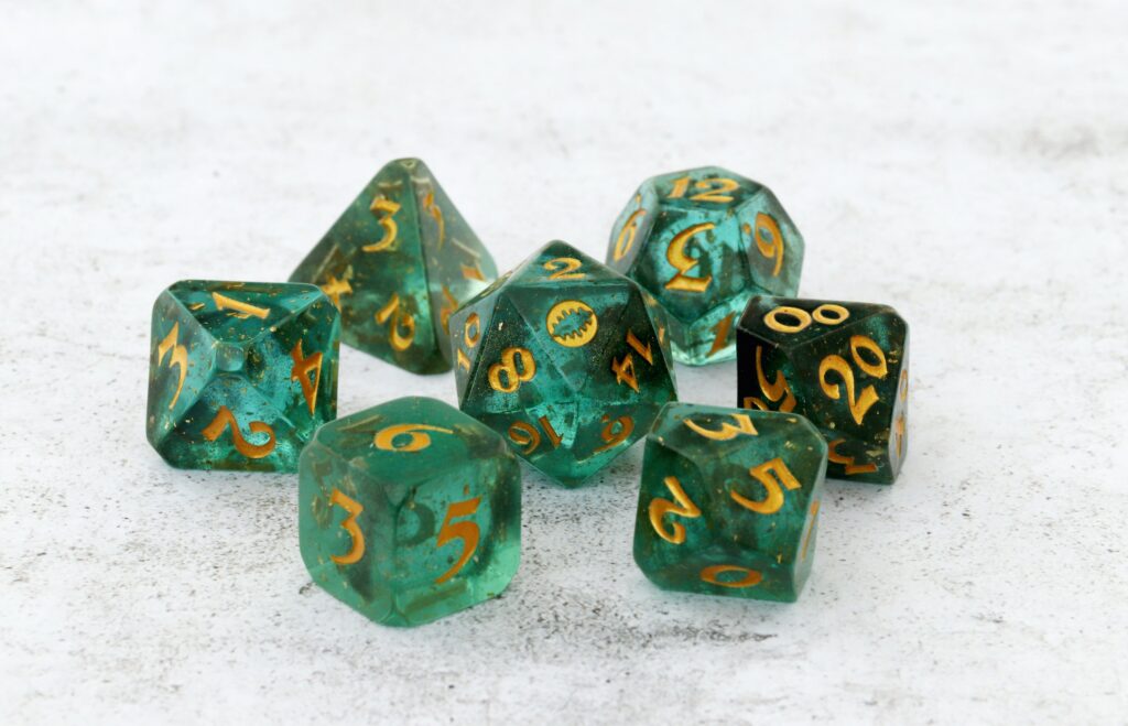 Mighty Nein Fjord dice set