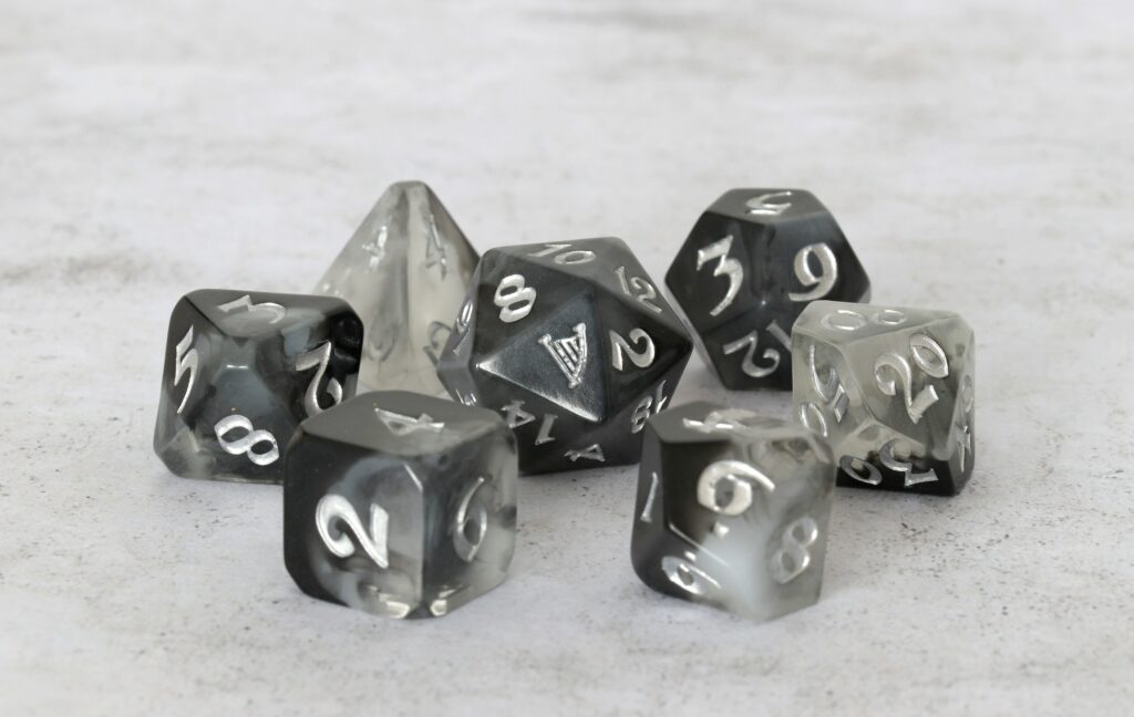 Mighty Nein Yasha dice set