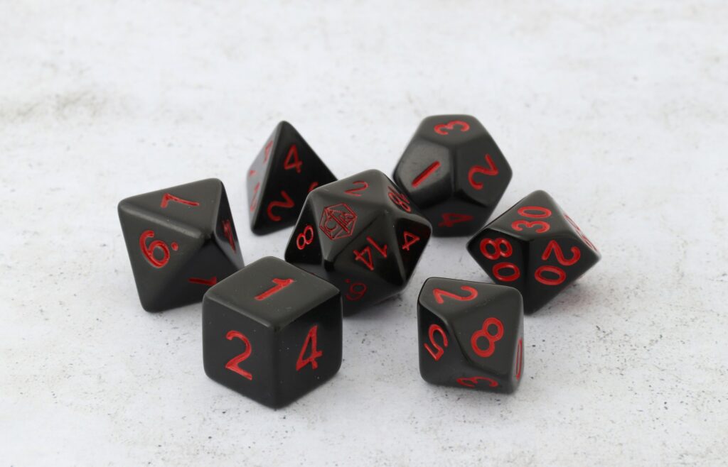 Critical Role dice set