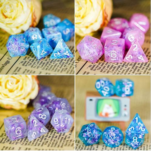 Udixi butterfly dice sets