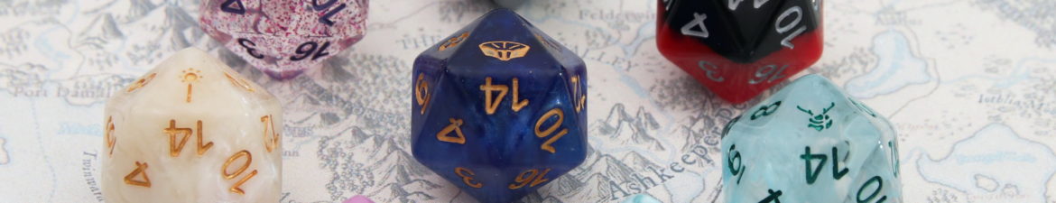 Vox Machina d20 set (2nd run)