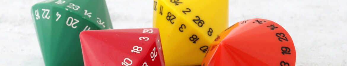 Danish Lottery Dice d34s