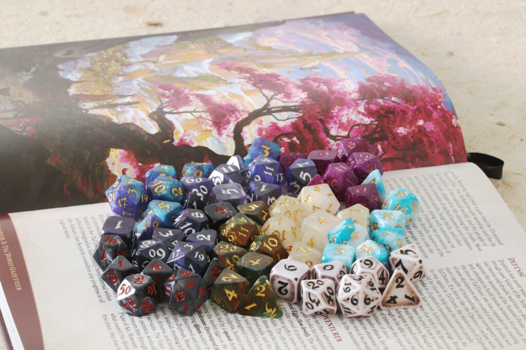 Critical Role Character Dice Sets - Vox Machina