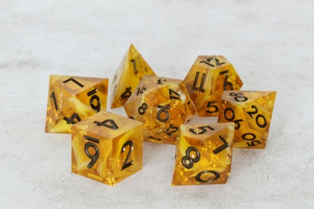 Dispel Dice Lemon Meringue (reinked)
