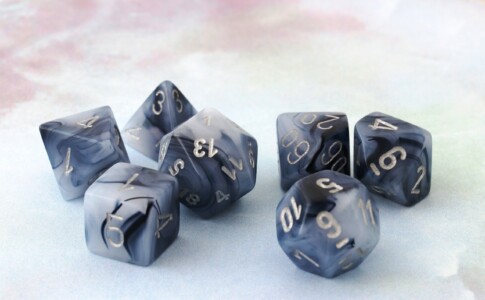 Chessex Phantom Black