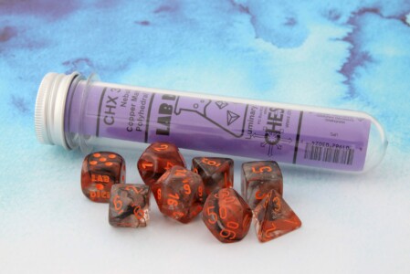 Chessex Nebula Copper Matrix