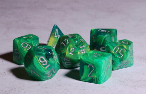 Chessex Lustrous Green