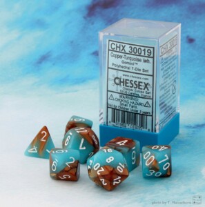Lab Dice 2019 - Gemini Copper-Turquoise