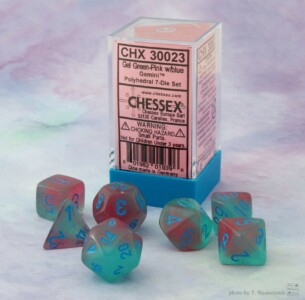 Lab Dice 2019 - Gemini Gel Green-Pink