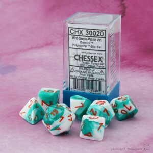 Lab Dice 2019 - Gemini Mint Green-White