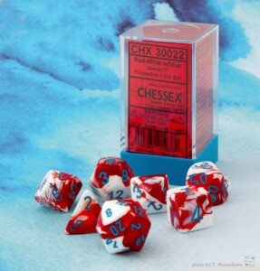 Lab Dice 2019 - Gemini Red-White