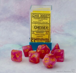Lab Dice 2019 - Leaf Fuchsia