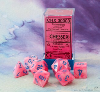 Lab Dice 2019 - Lustrous Pink