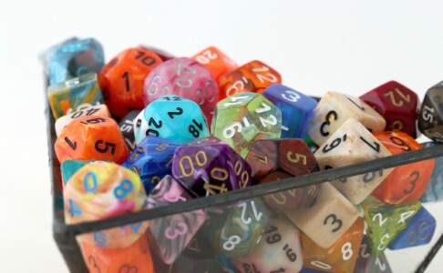 Chessex dice mix