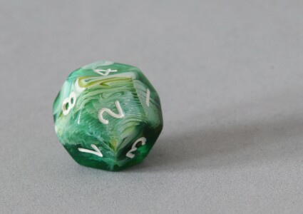 Chessex Rainbow Peridot