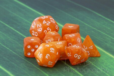 King Cards Pearl Orange