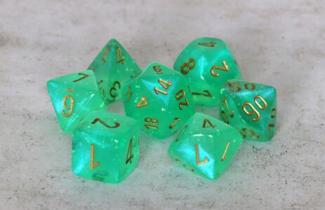 Chessex Borealis Light Green Luminary NG