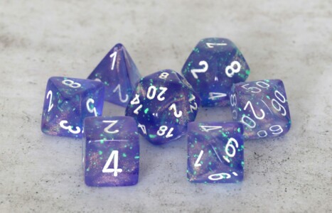 Chessex Borealis Purple Luminary NG