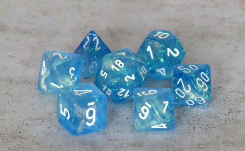 Chessex Borealis Sky Blue Luminary NG