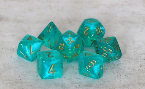 Chessex Borealis Teal Luminary NG