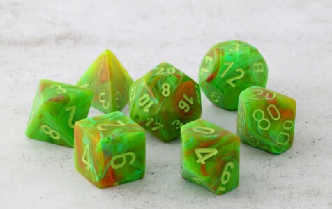 Chessex Vortex Slime (reinked)