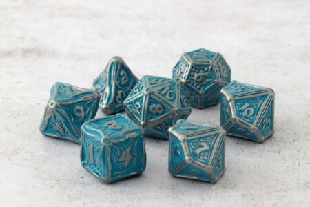 Metal Vines Blue (manufacturer unknown)