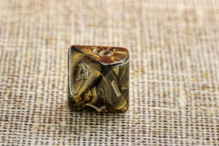 Crystal Caste Ancient Black d10