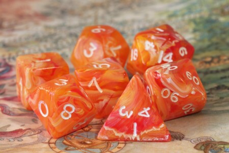 Chessex Rainbow Amber